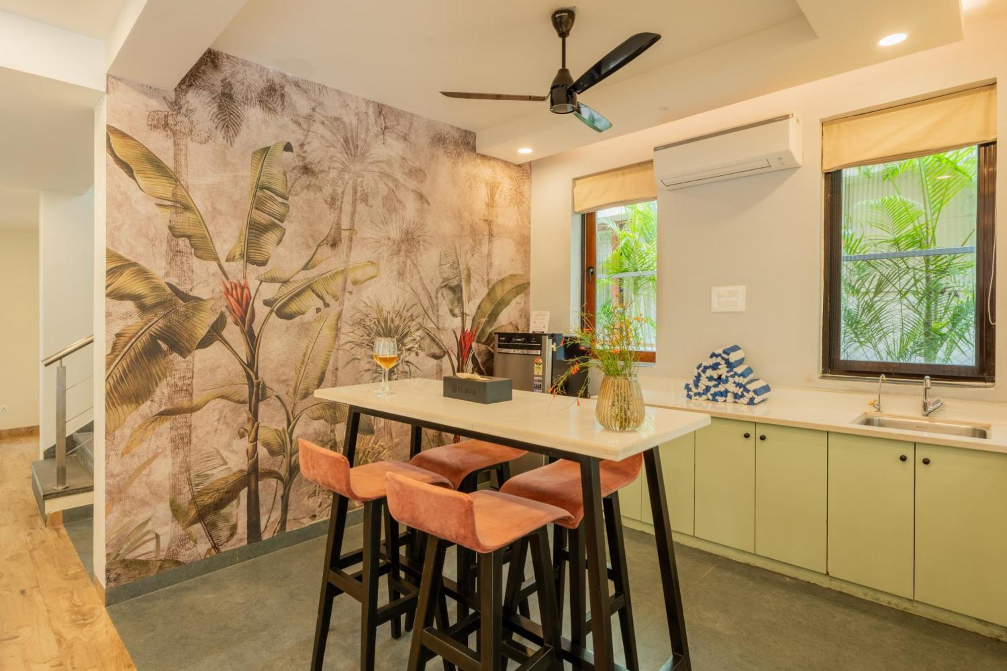 Elivaas 3 Bhk Pvt Pool & Bar - Villa Valerie Oxel Exterior photo
