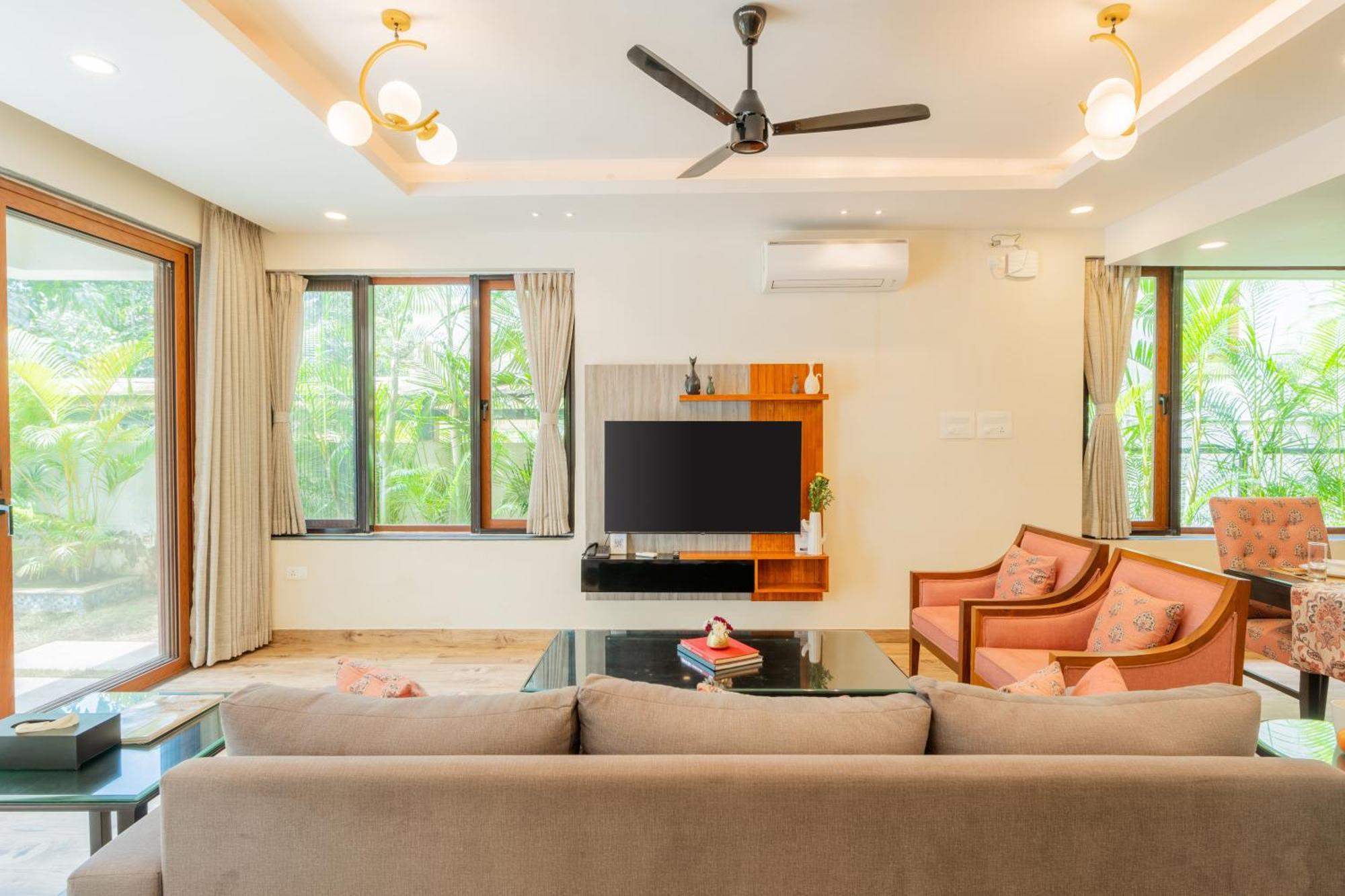 Elivaas 3 Bhk Pvt Pool & Bar - Villa Valerie Oxel Exterior photo